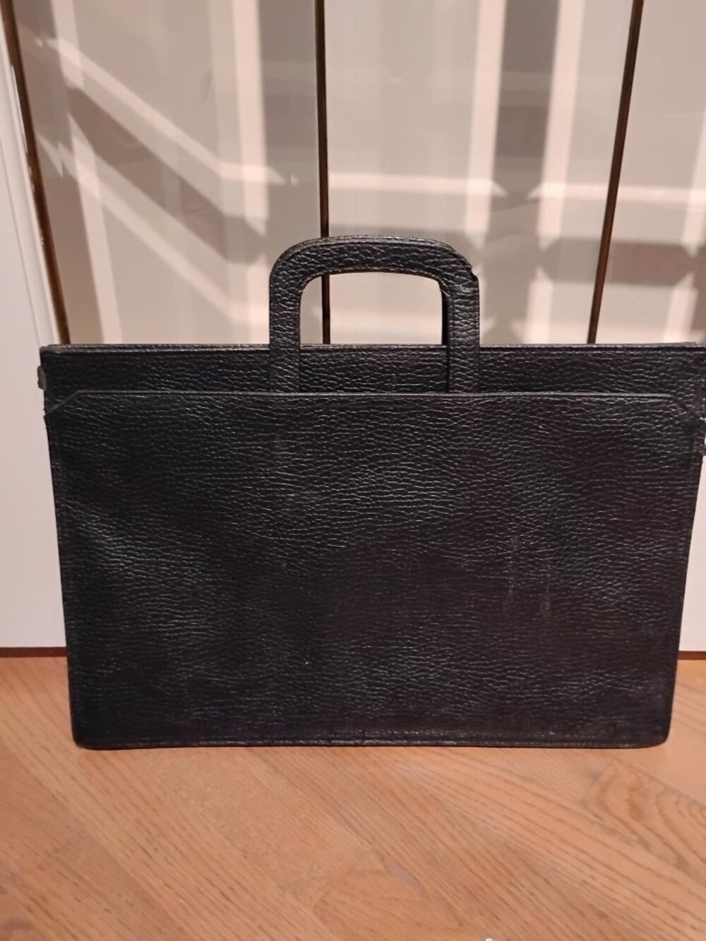 Slim Vintage Genuine Leather Briefcase
